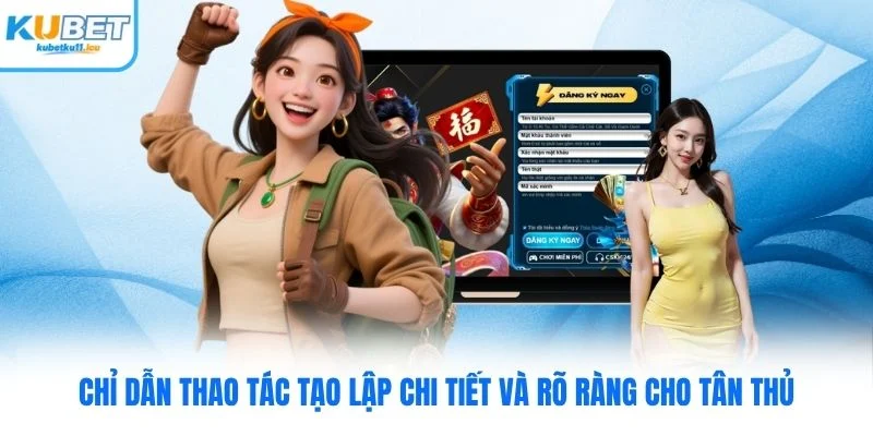 Chỉ dẫn thao tác tạo lập chi tiết và rõ ràng cho tân thủ