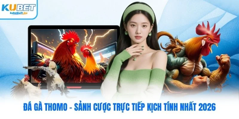 Đá Gà Thomo - Sảnh Cược Trực Tiếp Kịch Tính Nhất 2026